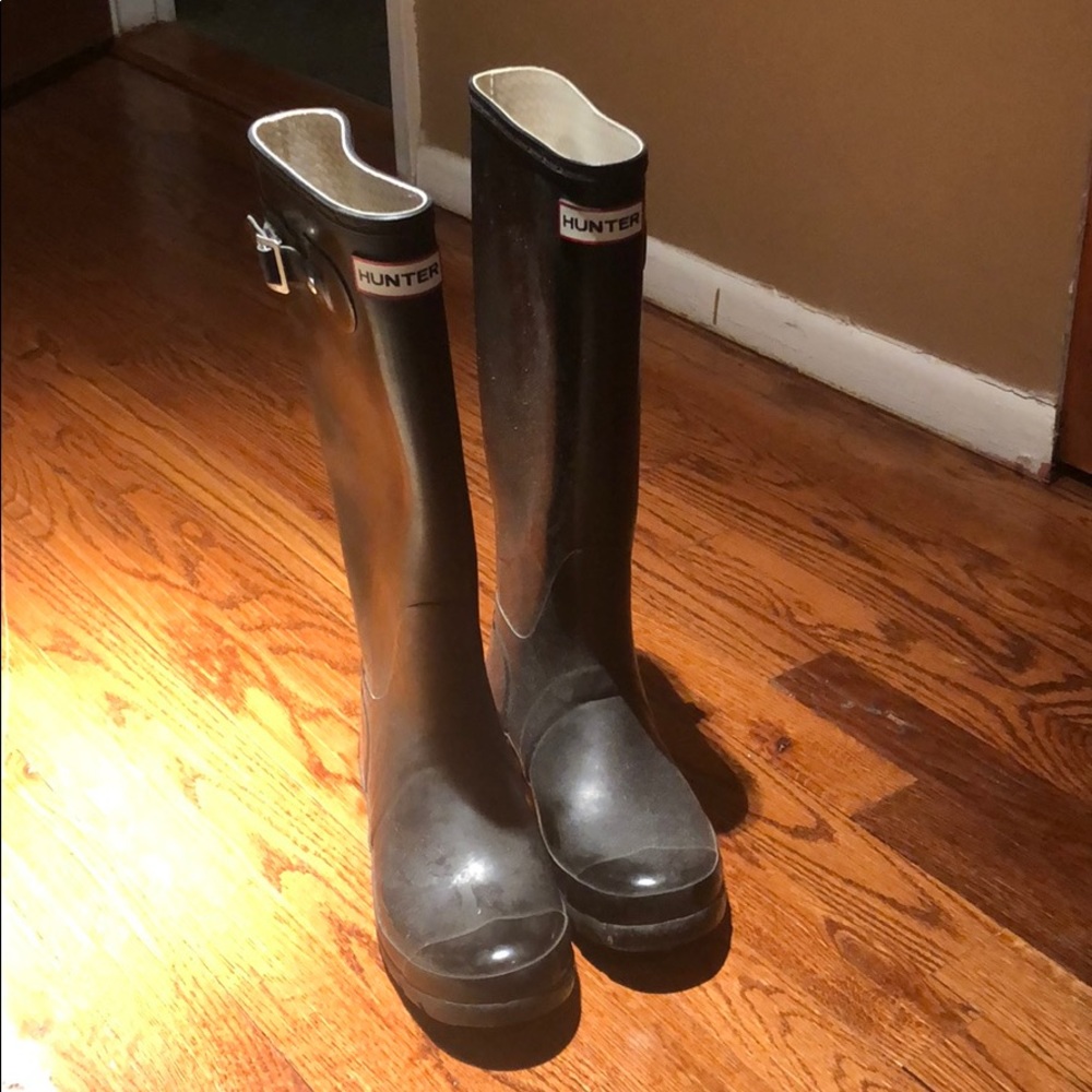 Brand new hunter rain boots